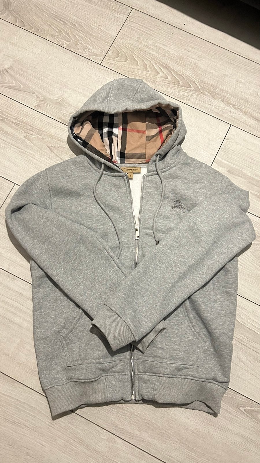 Burberry Vest Maat S & L, Ophalen of Verzenden, Gedragen, Maat 36 (S), Grijs