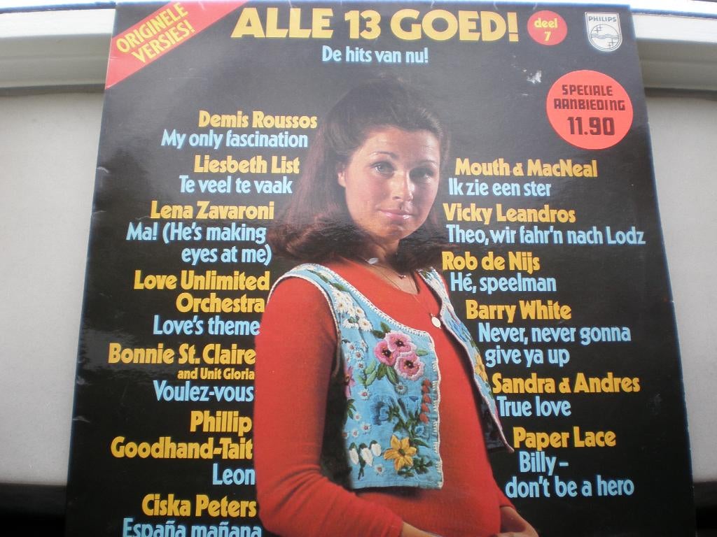 Alle 13 Goed deel 7, Cd's en Dvd's, Vinyl | Verzamelalbums, Gebruikt, Inclusief binnenhoes, Ophalen of Verzenden, 1970 - 1979