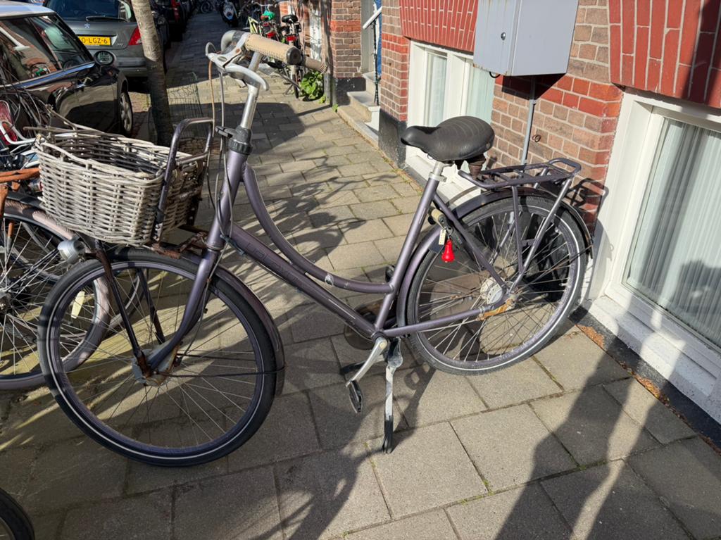 Batavus Diva damesfiets, Fietsen en Brommers, Fietsen | Dames | Damesfietsen, Ophalen, Gebruikt, Batavus, Versnellingen