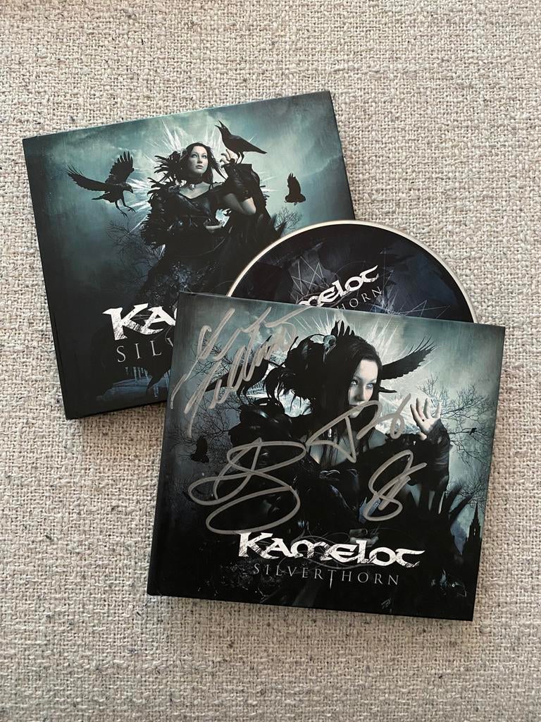 Kamelot - Silverthorn cd GESIGNEERDE digibook met storybook, Cd's en Dvd's, Ophalen of Verzenden, Zo goed als nieuw