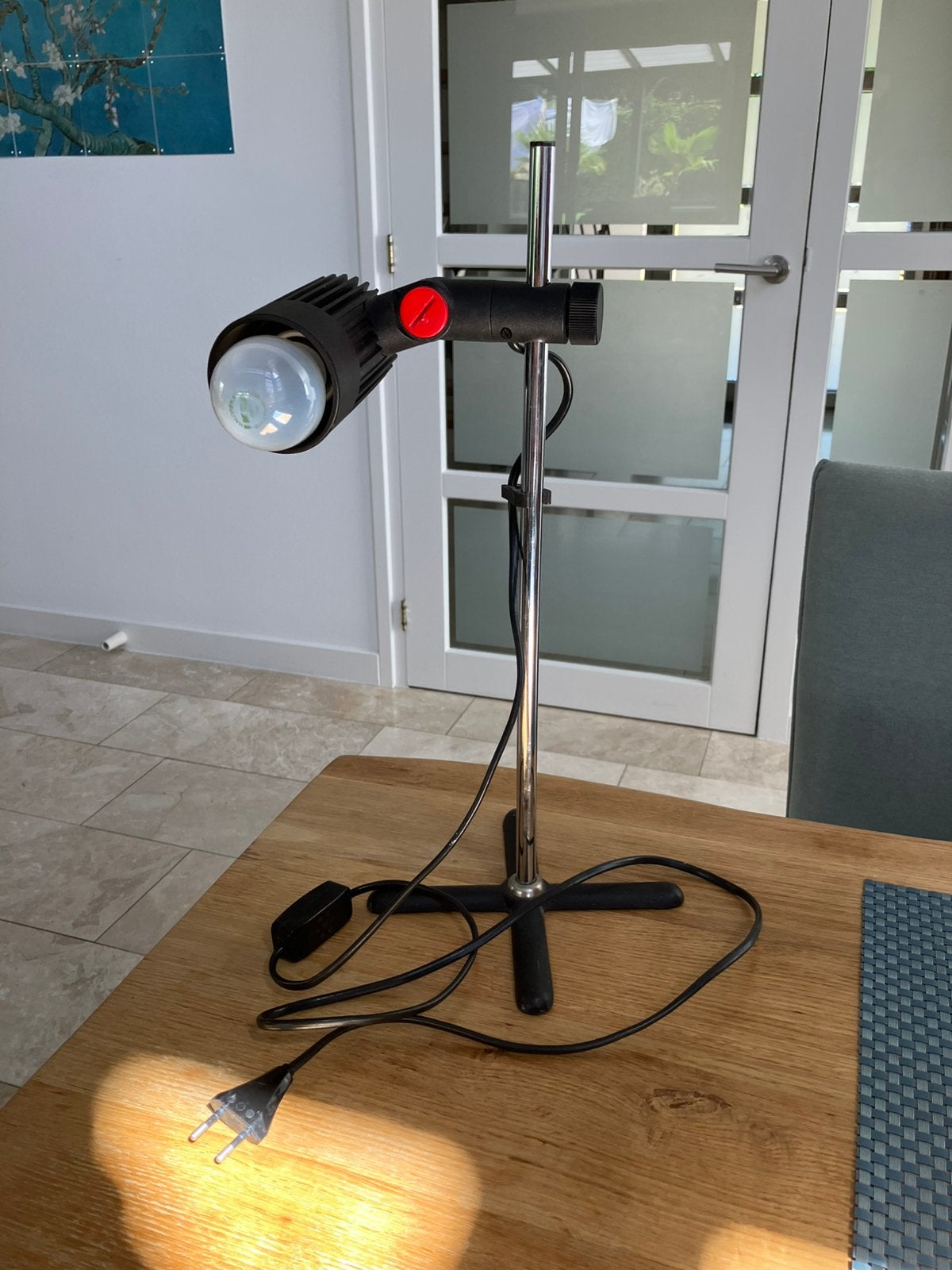 Tafellamp ERCO Roger tallon vintage, Ophalen of Verzenden, Zo goed als nieuw, Minder dan 100 cm