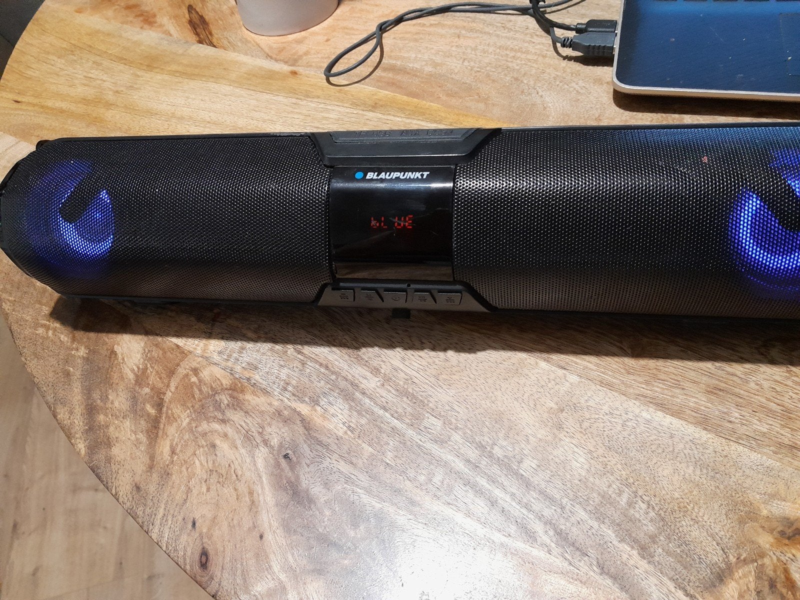 Blaupunkt draagbare speaker met Bluetooth en licht., Overige merken, Gebruikt, Bluetooth, Overige typen