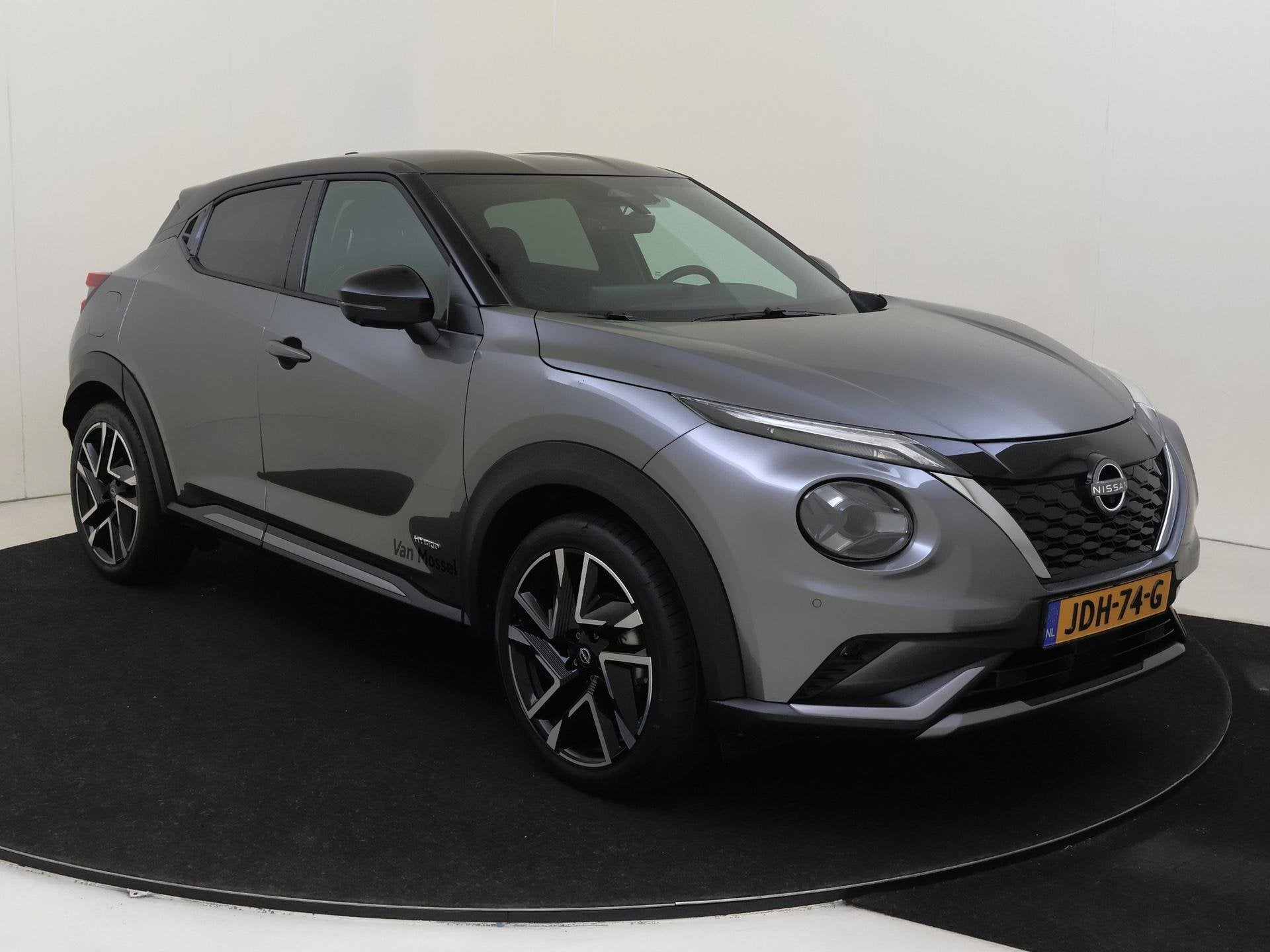 Nissan Juke 1.6 Hybrid N-Design Stoelverwarming | Technology, Auto's, Stof, Automatische klimaatregeling, Origineel Nederlands