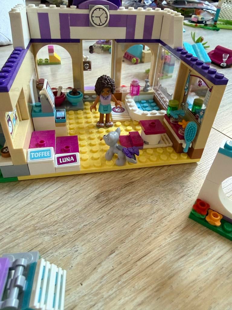 Lego Friends Honden Kapsalon 41124, Kinderen en Baby's, Speelgoed | Duplo en Lego, Ophalen of Verzenden, Gebruikt, Complete set