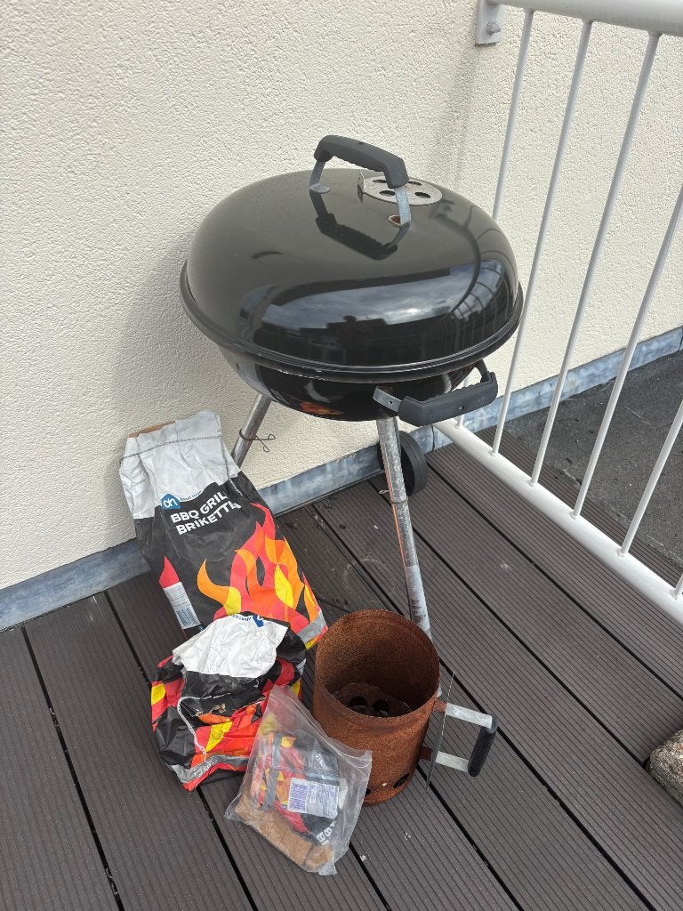Weber Charcoal BBQ, Ophalen, Gebruikt, WEBER BBQ
