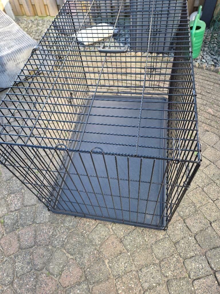 Adori Safety+ Bench Met 2 Deuren Zwart- Hondenbench, Ophalen, Nieuw