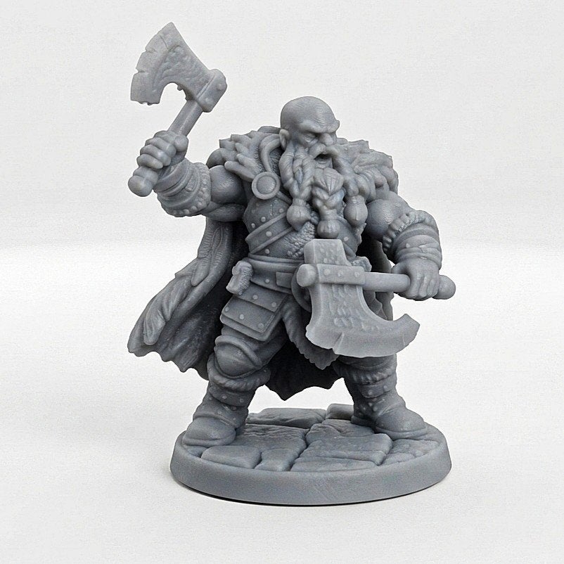 Dwarf warrior Miniature D&D HQ dungeon's and dragons, Ophalen of Verzenden, Nieuw, Overige soorten