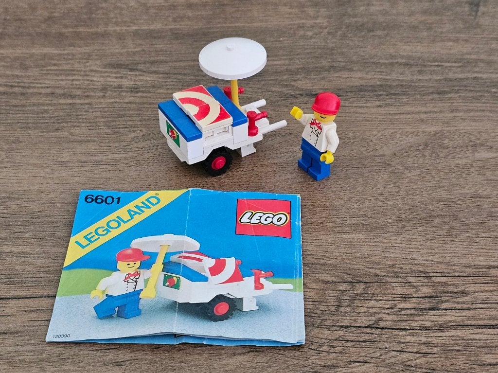 LEGO Town 6601 - Ice Cream Cart, Compleet, Gebruikt, Lego, Ophalen of Verzenden