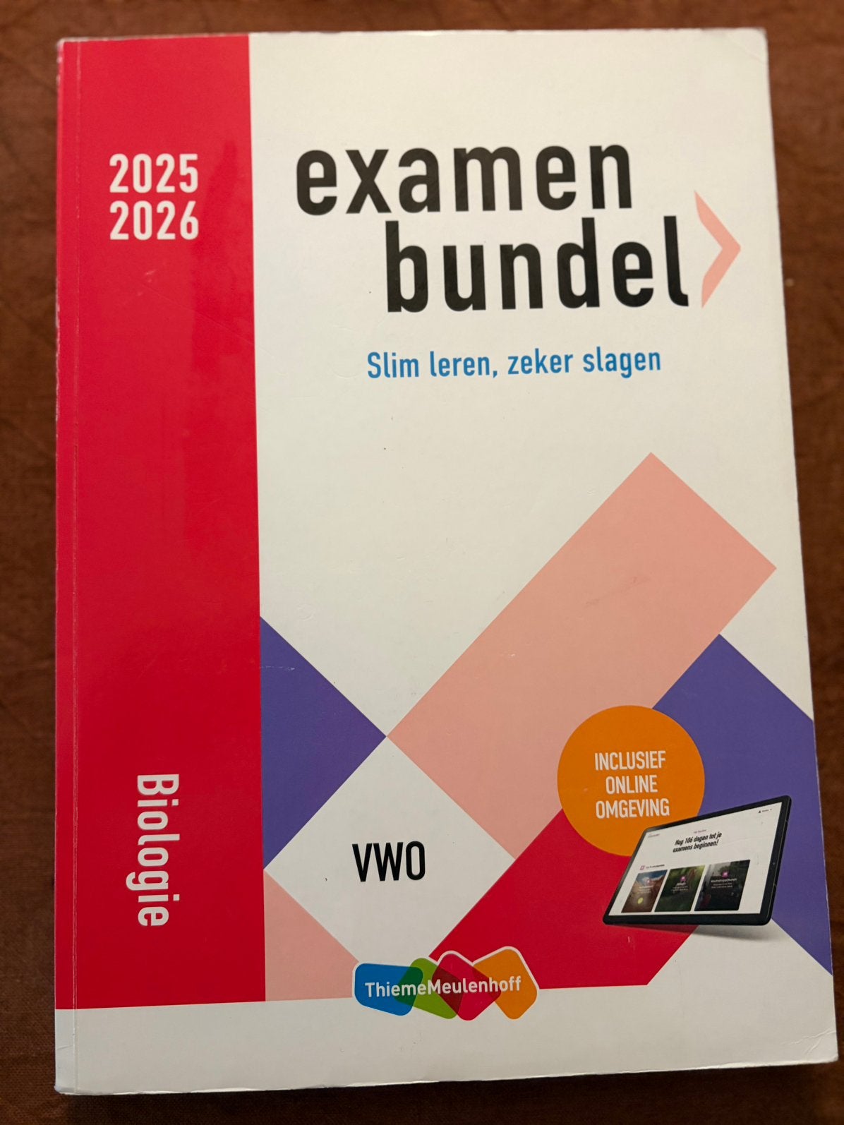 VWO Examenbundel Biologie 2025-2026, Boeken, Ophalen, Zo goed als nieuw, VWO, Biologie