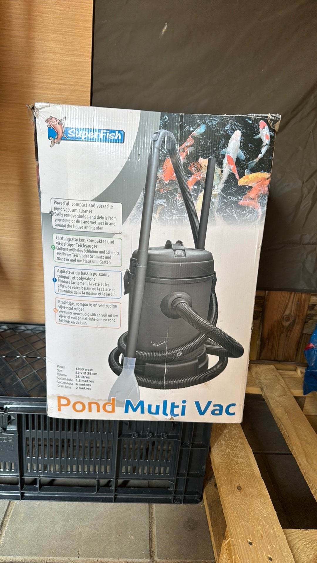 Vijver stofzuiger, Ophalen of Verzenden, Zo goed als nieuw, Vijverstofzuiger