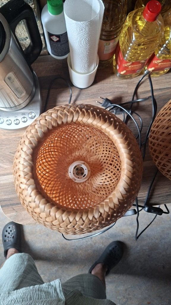 twee ikea Boja tafellampen (alleen OPHALEN), Ophalen, Zo goed als nieuw, Minder dan 50 cm