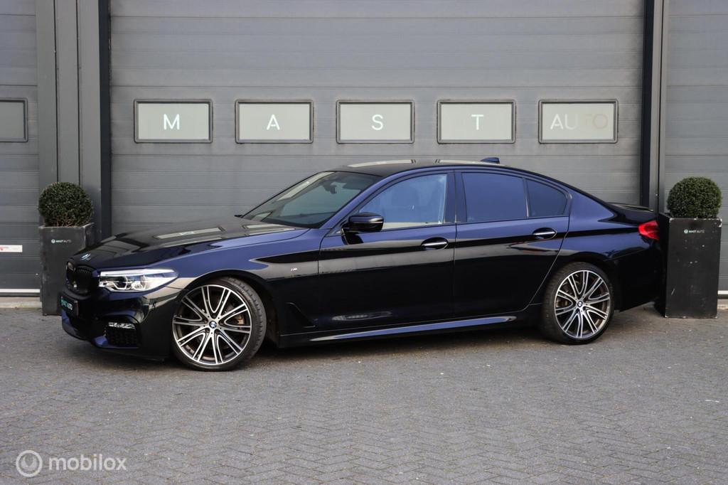 BMW 520i High Exe|M-Sport|Comforstoel|HK Audio|Camera|20inch, Auto's, Automaat, 1998 cc, Achterwielaandrijving, Gebruikt