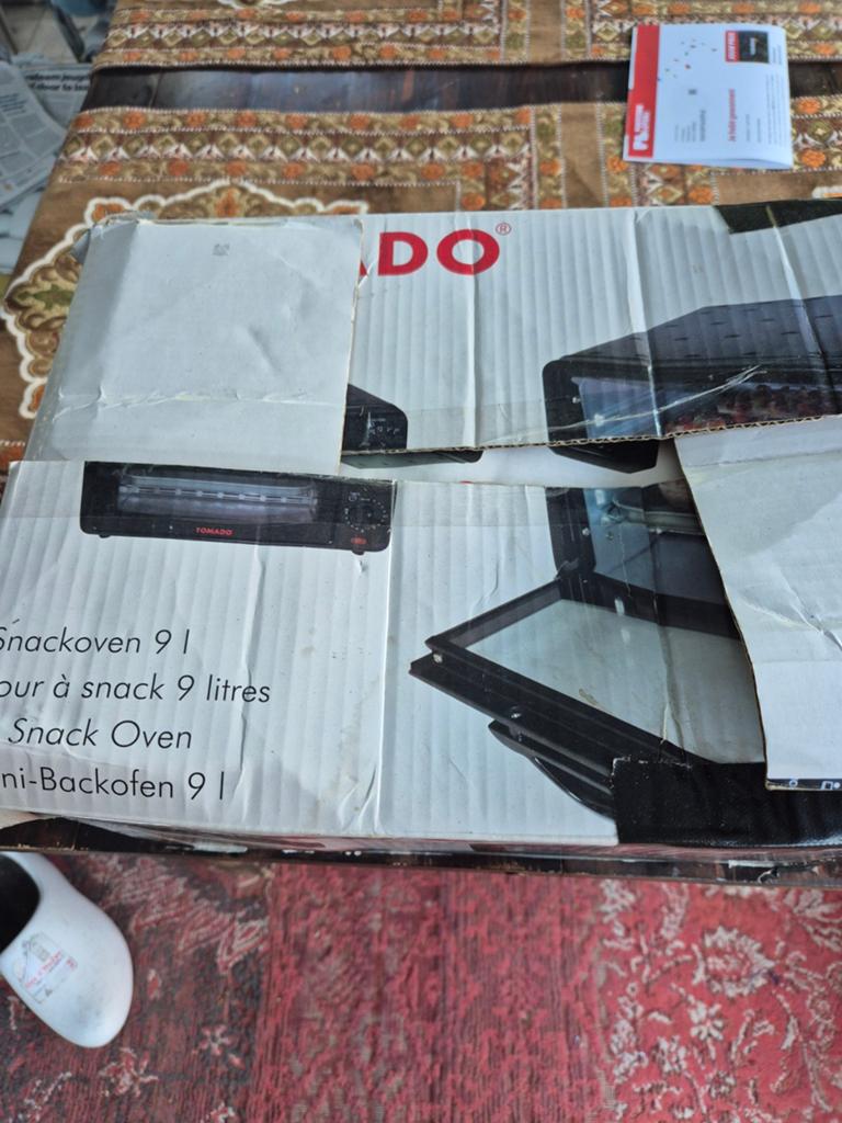 Tomado TM-5530 Mini-oven 9L - Snackoven, Ophalen, Minder dan 45 cm, Overige merken, Minder dan 45 cm