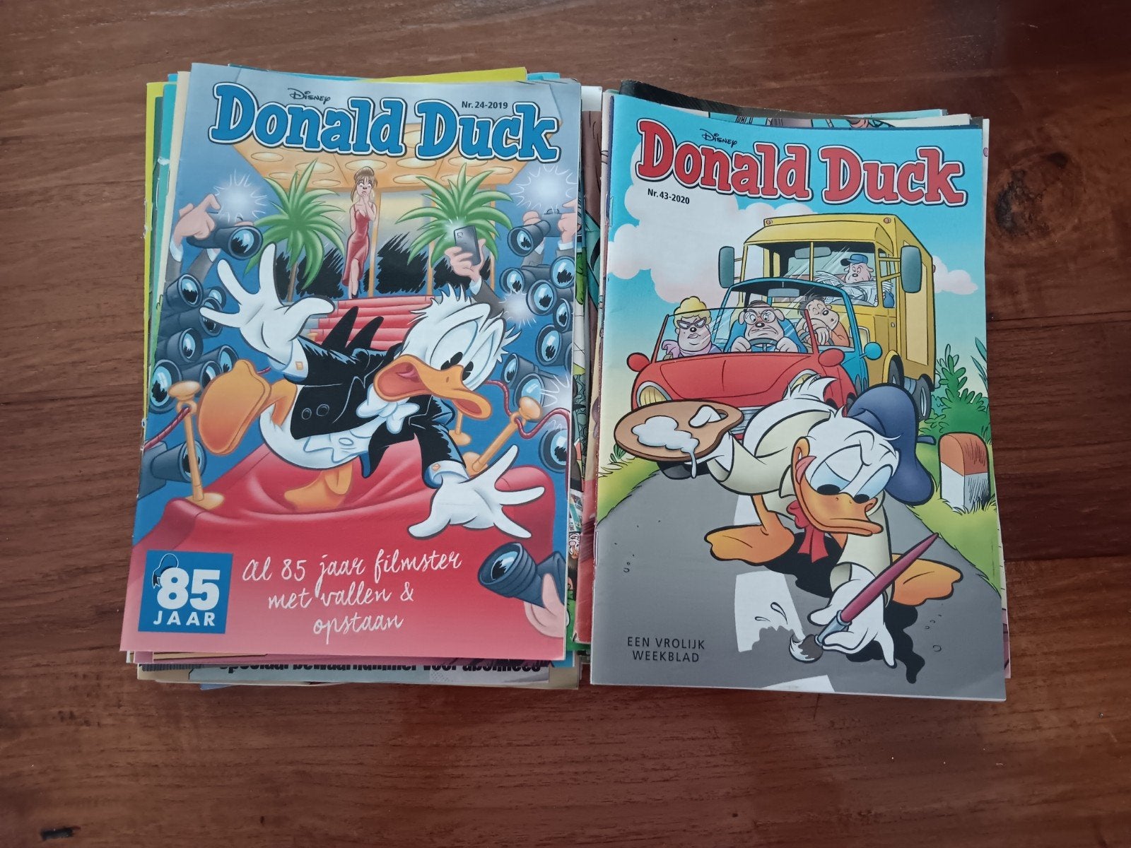 Donald Duck extra's en pockets - Grote verzameling, Meerdere stripboeken, Ophalen, Gelezen, Walt Disney