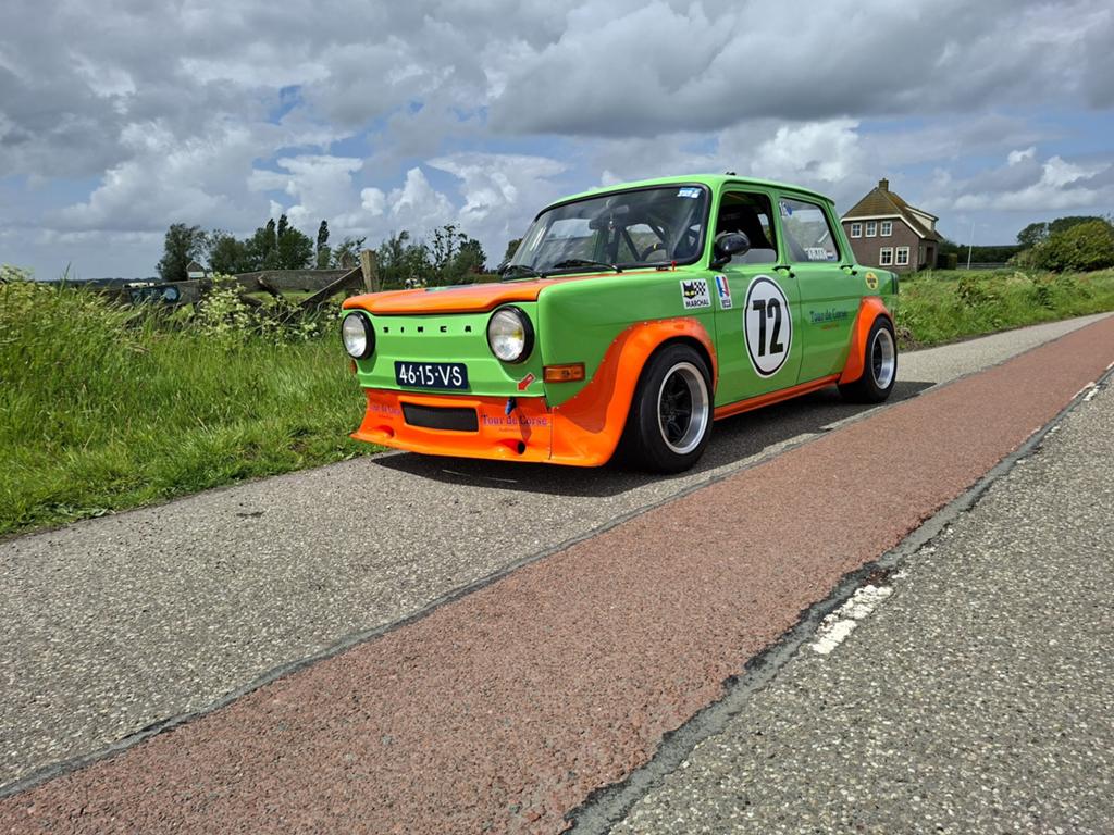 Simca 1000 Rallye Street Racer 1294 cc (1972), Auto's, Overige Auto's, Particulier, Benzine, Sedan, Handgeschakeld, Origineel Nederlands
