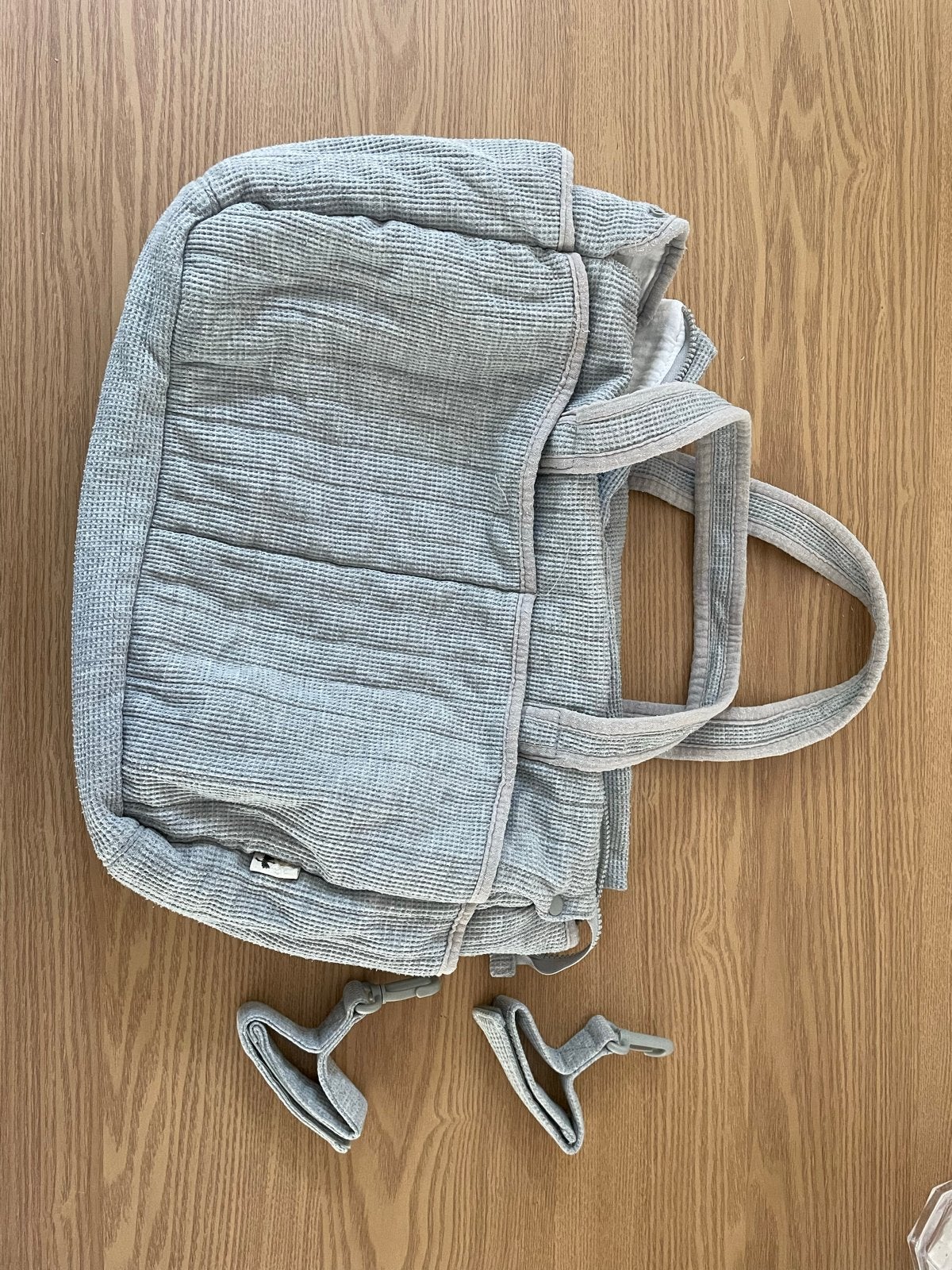 Zara luiertas/verzorgingstas - Grijs, Bevestiging voor kinderwagen, Grijs, Ophalen, Verzorgingstas
