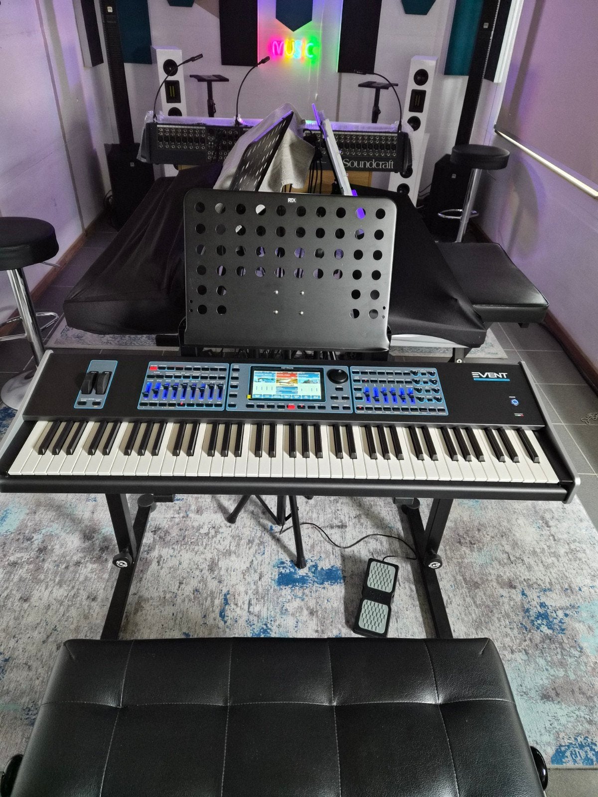 ketron event 76 toetsen, Muziek en Instrumenten, Ophalen, Zo goed als nieuw, 76 toetsen, Yamaha