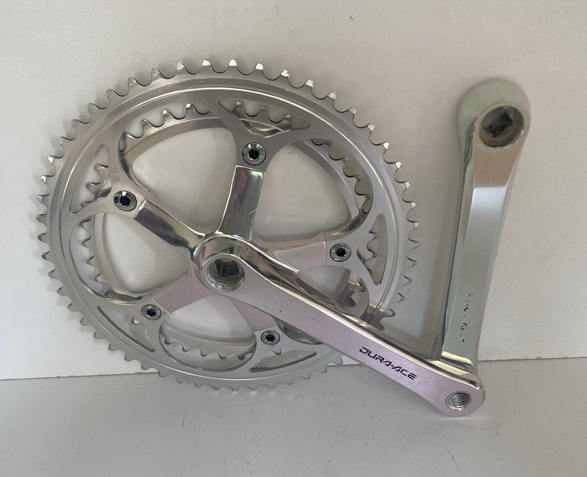 Shimano Dura-Ace FC-7400 Crankstel  vintage, Crankstel of Pedalen, Gebruikt, Ophalen of Verzenden, Aluminium
