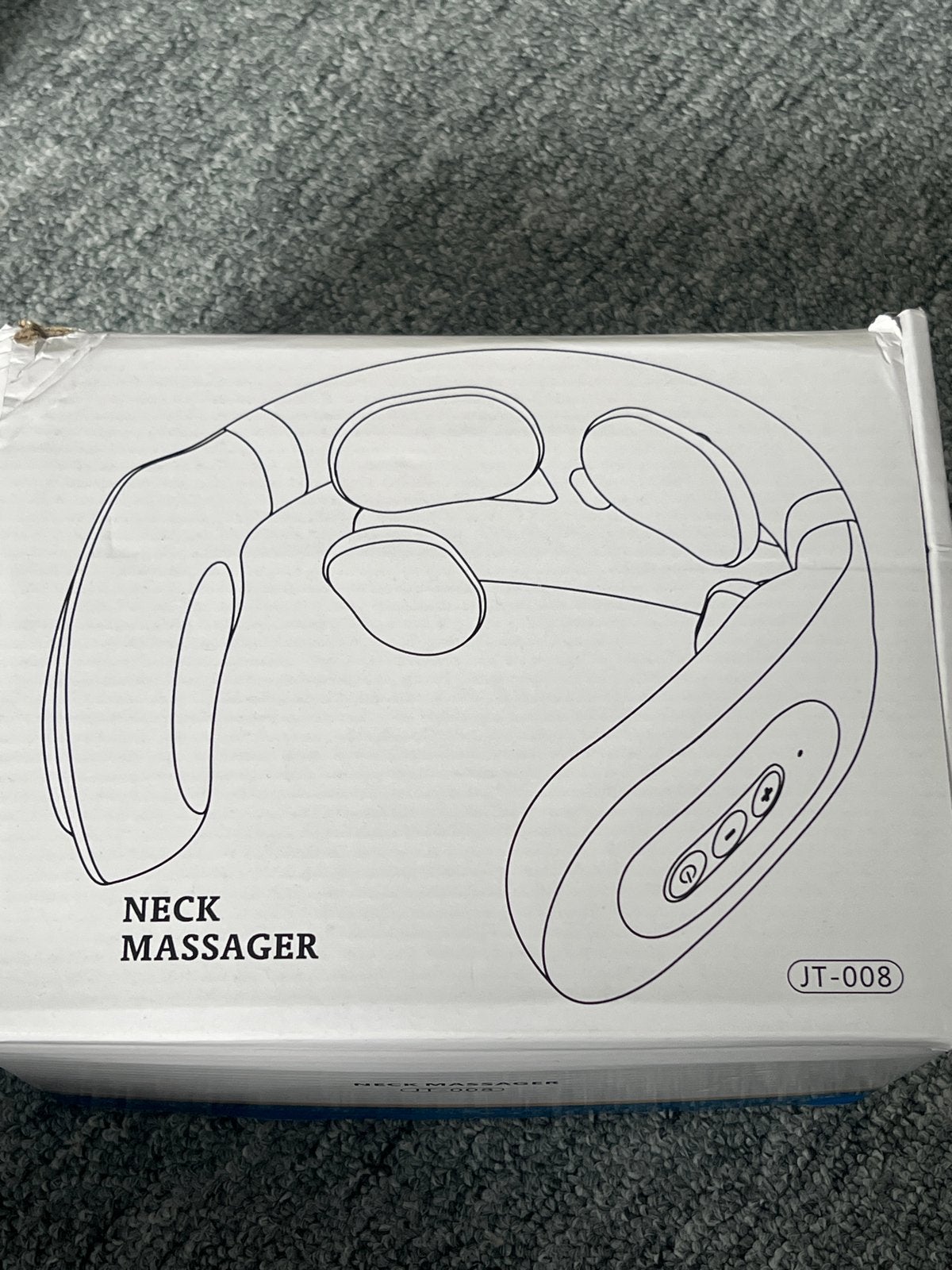 Nieuwe Nek Massager JT-008 voor ontspanning, Sport en Fitness, Massageproducten, Ophalen of Verzenden, Nieuw, Apparaat