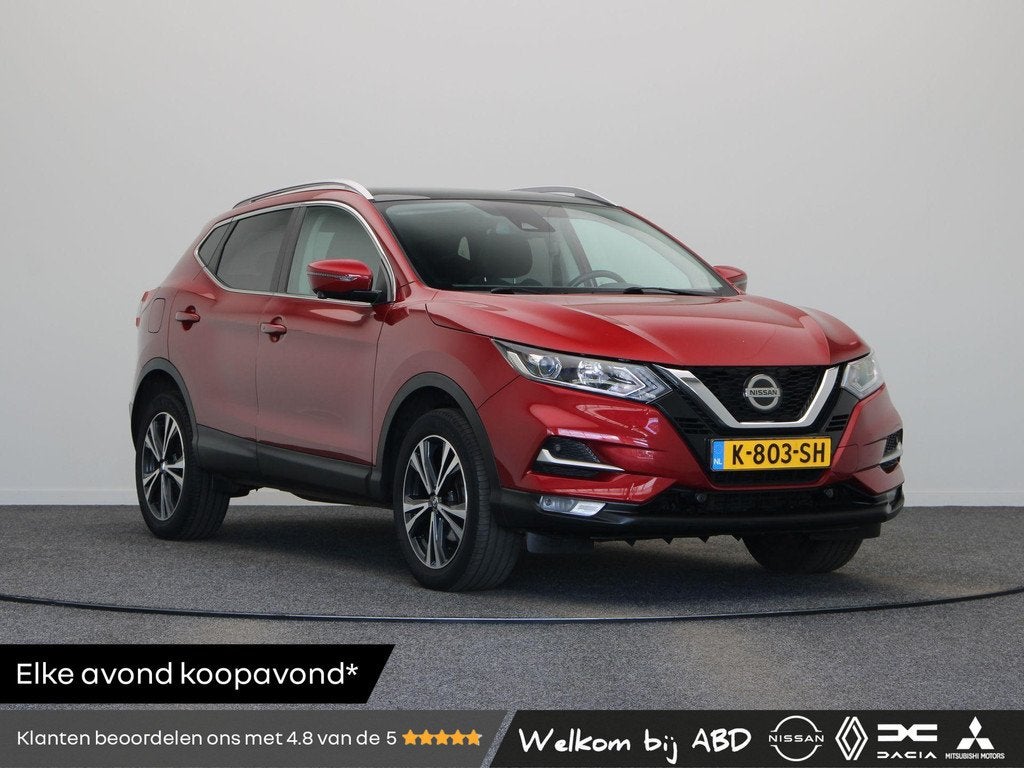 Nissan Qashqai 140pk DIG-T Design Edition | Panoramadak | Ro, Auto's, Nissan, Bedrijf, Te koop, Qashqai, 360° camera, ABS, Airbags