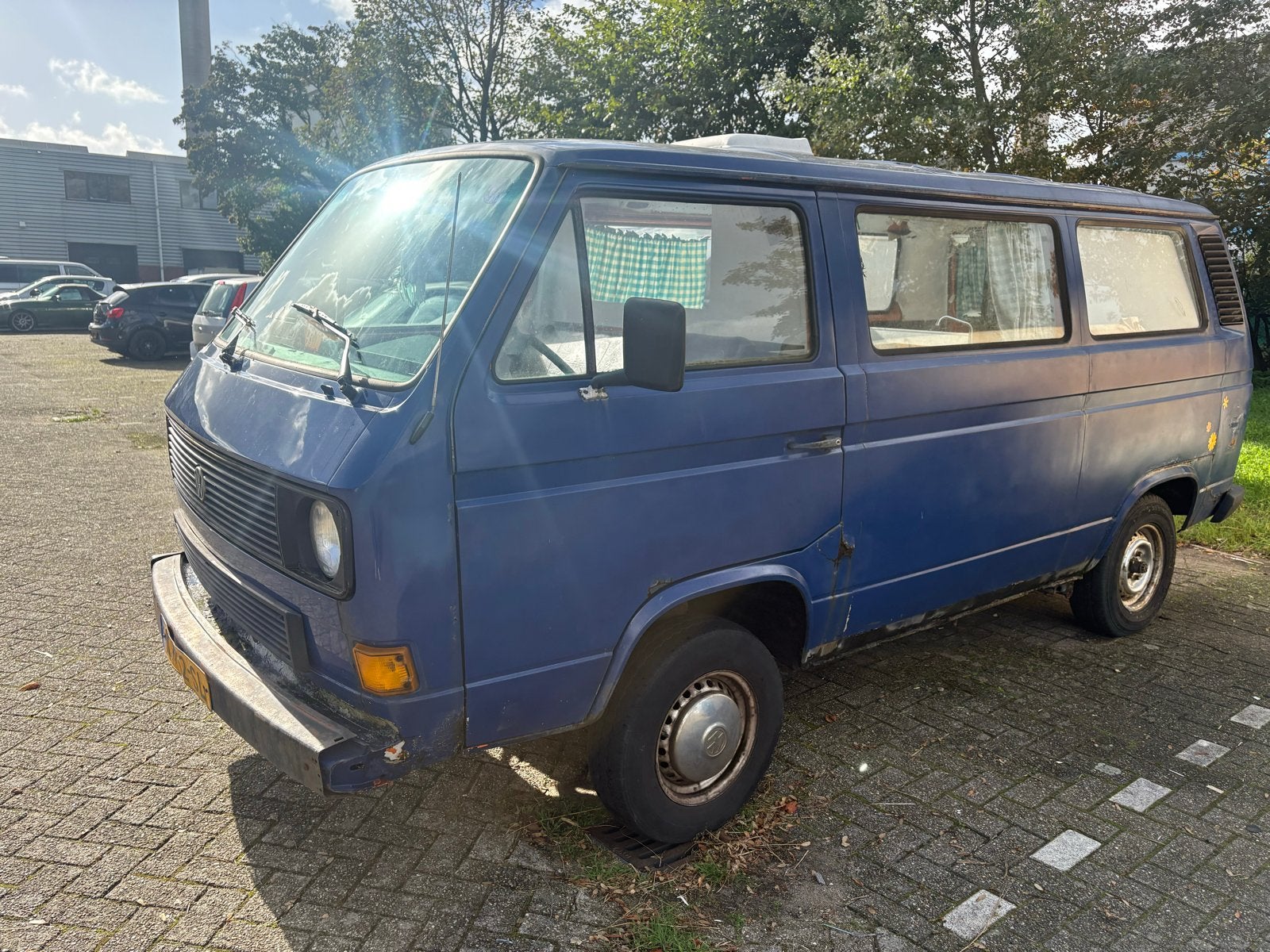 Volkswagen T3 Camperbus -, Caravans en Kamperen, Tot en met 2, Bedrijf, Handgeschakeld, Koelkast