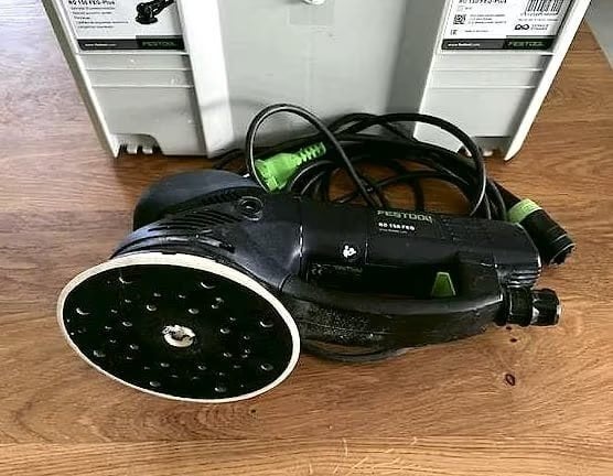 Festool RO 150 FEQ Plus Rotex excenterschuurmachine, Verzenden, Zo goed als nieuw, 1200 watt of meer, Excentrische schuurmachine