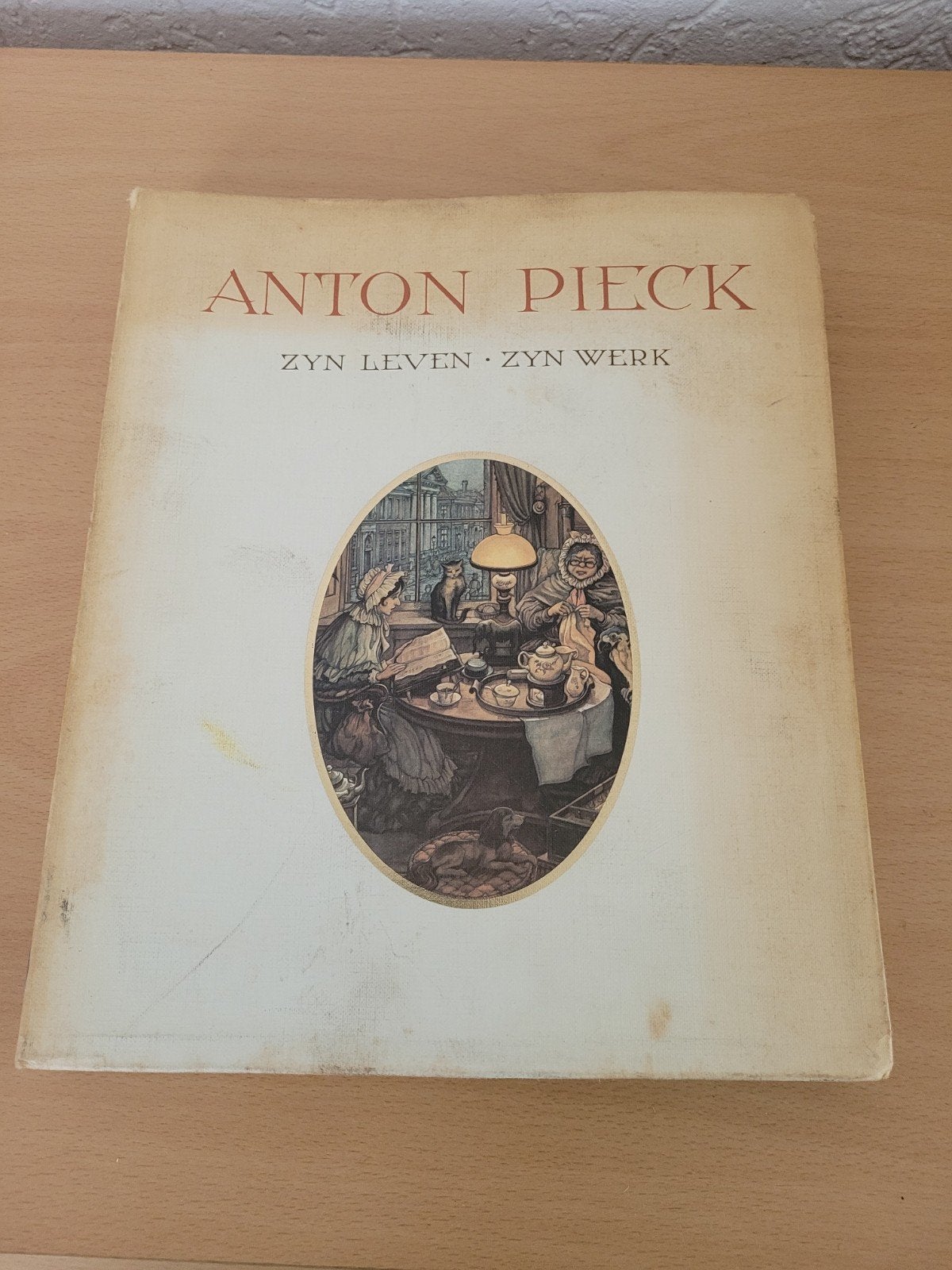 Anton Pieck boek Zijn Leven Zijn Werk, Boeken, Ophalen of Verzenden, Gelezen, Overige onderwerpen, Anton Pieck
