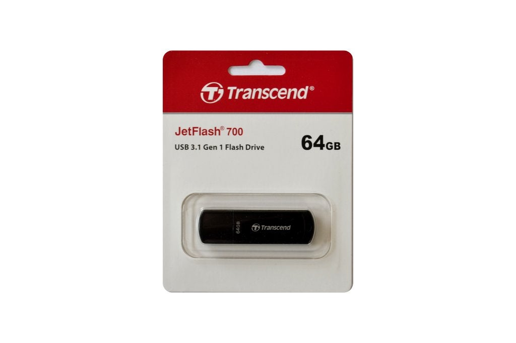 Transcend 64GB JetFlash 700 usb stick, Support-nl@transcend-info.com, Nieuw, Ophalen of Verzenden, Transcend Netherland