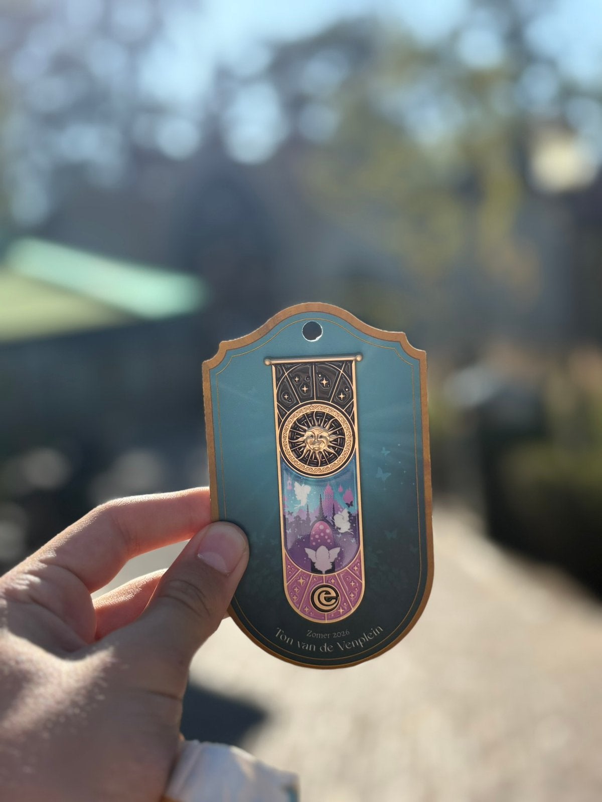 Efteling zomer pin 3, Ophalen of Verzenden, Nieuw, Button of Speldje