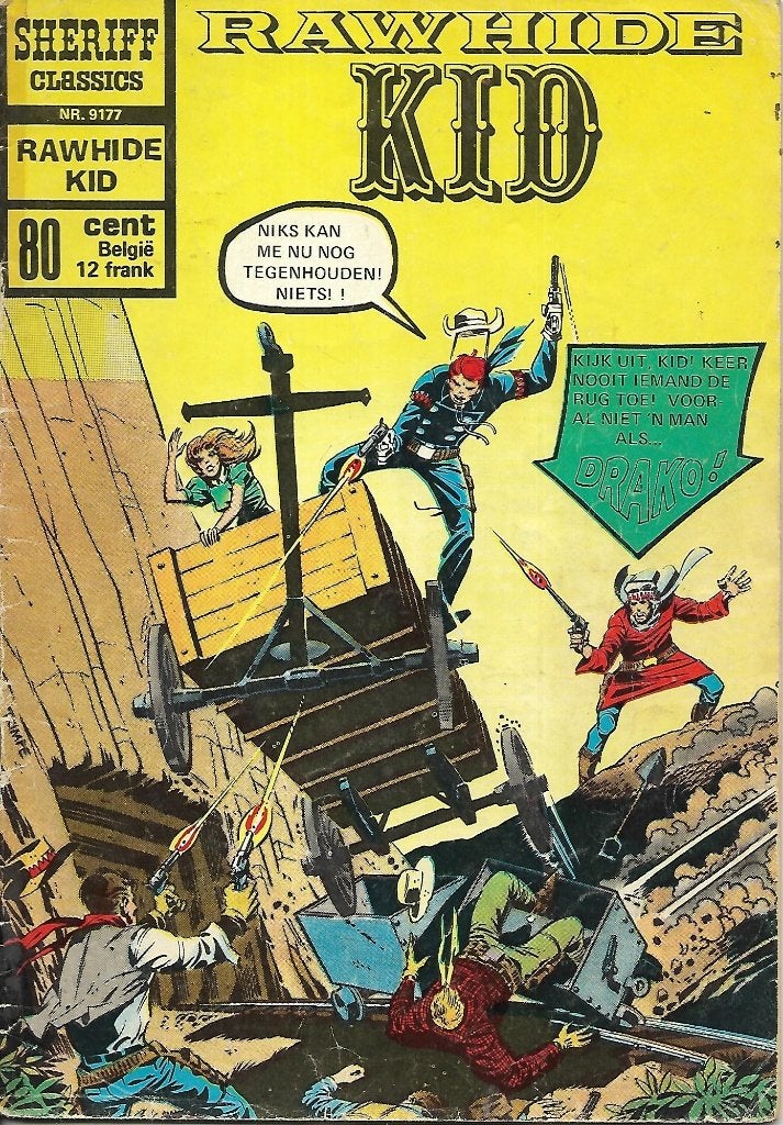 Sheriff Classics - Nr 9177: Rawhide kid, Boeken, Strips | Comics, Eén comic, Verzenden, Gelezen, Amerika