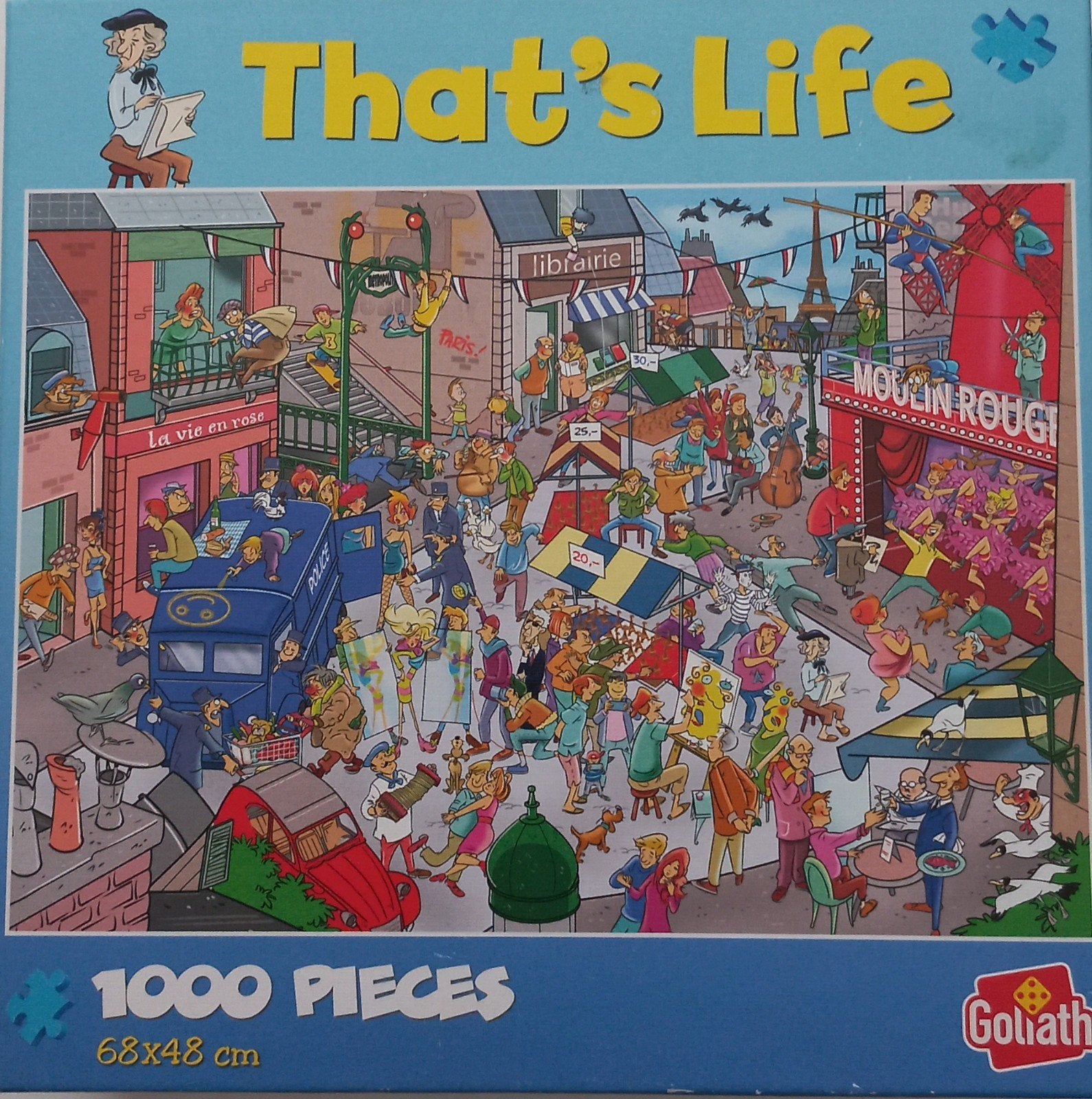 Legpuzzel 1000 stukjes That's Life, Ophalen of Verzenden, 500 t/m 1500 stukjes, Zo goed als nieuw