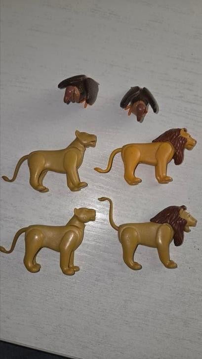 Playmobil dieren leeuw gier, Ophalen of Verzenden