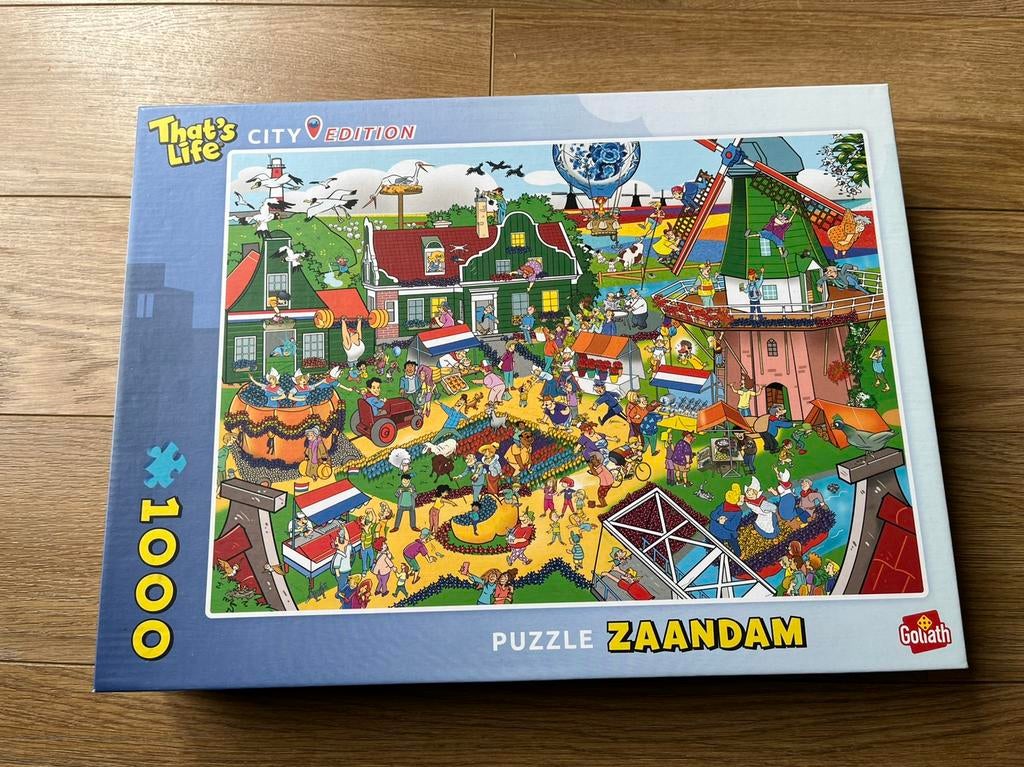 That’s life puzzel Zaandam, Ophalen of Verzenden, 500 t/m 1500 stukjes, Zo goed als nieuw, Legpuzzel