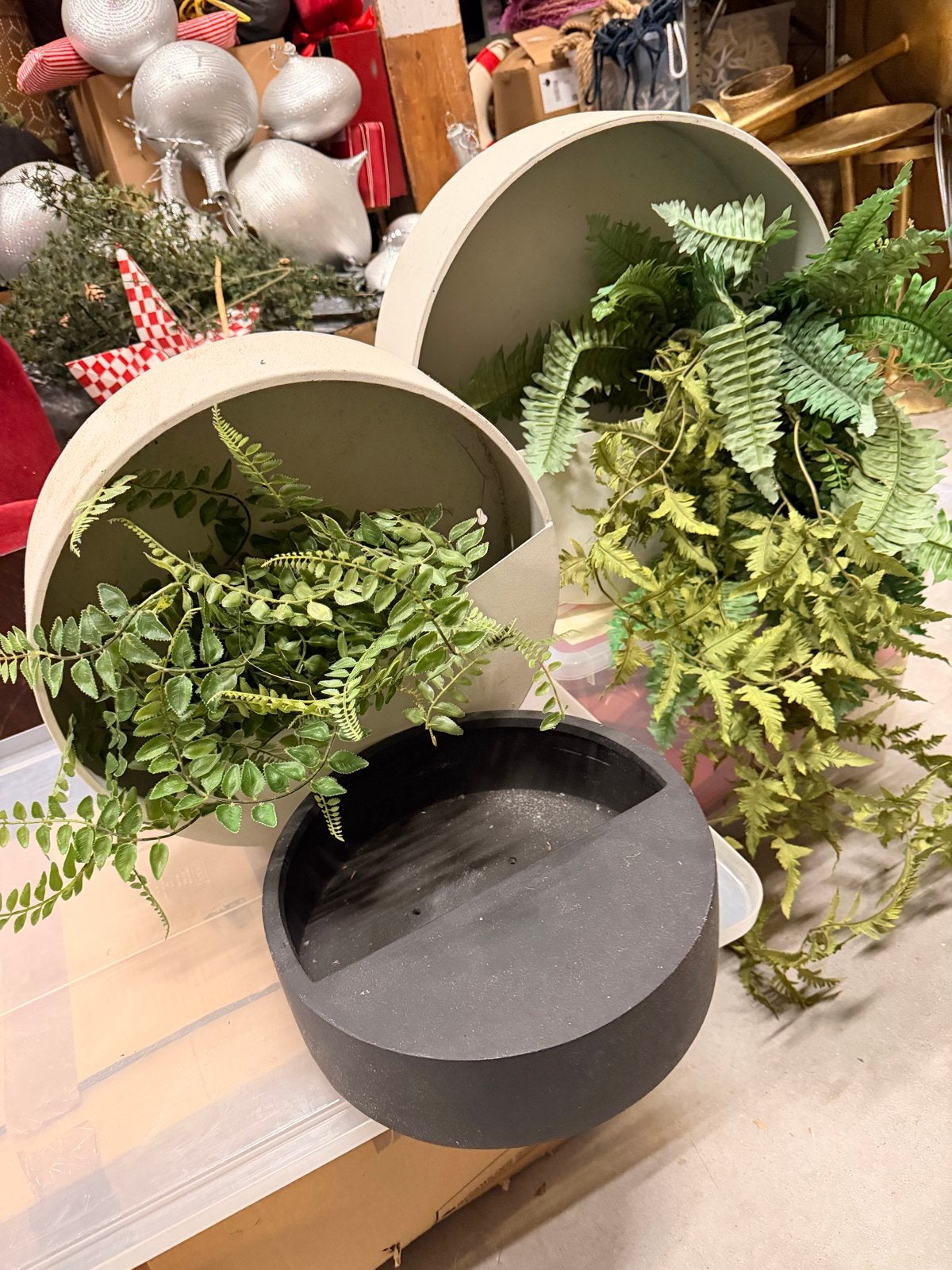 3 Muurbakken voor planten of kruiden - grootste 53 cm, Ophalen, Overige materialen, Gebruikt, Minder dan 60 cm