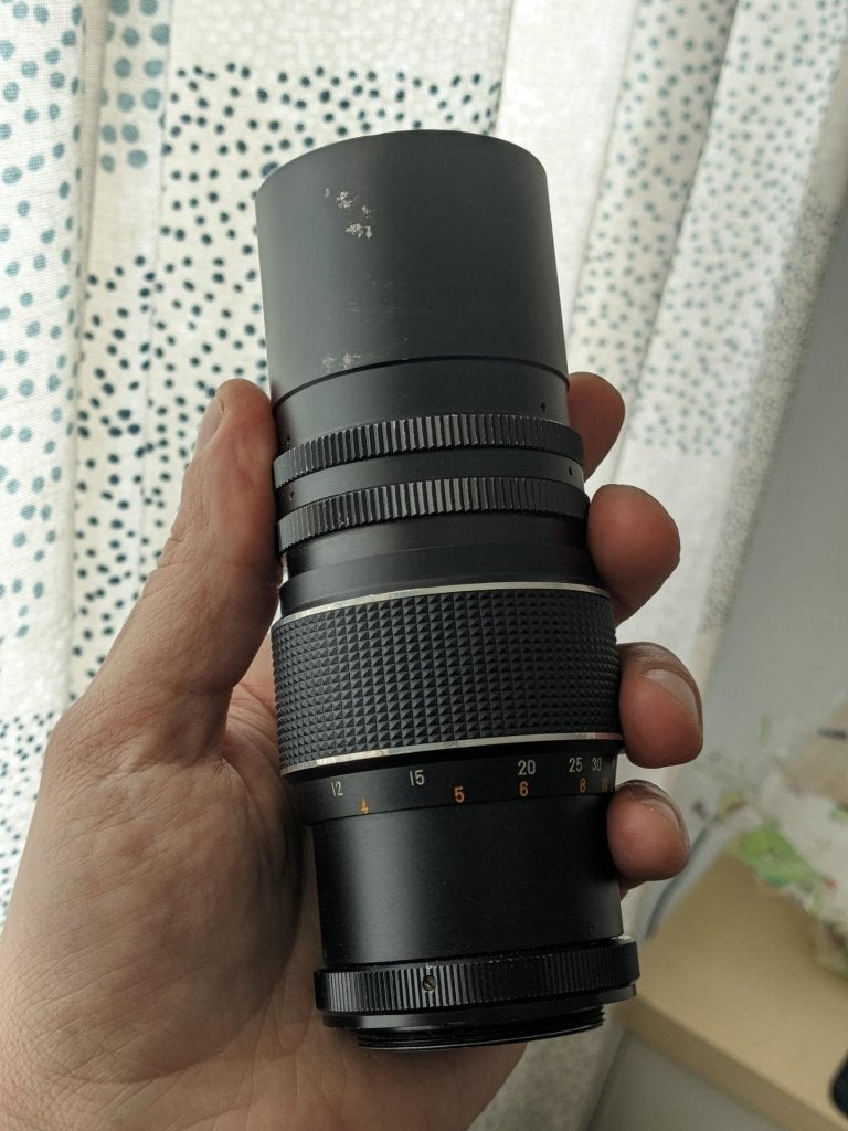 Pentor 200mm F4.5 M42 mount lens in good condition, M42, Gebruikt, 200 mm, Handmatige focus