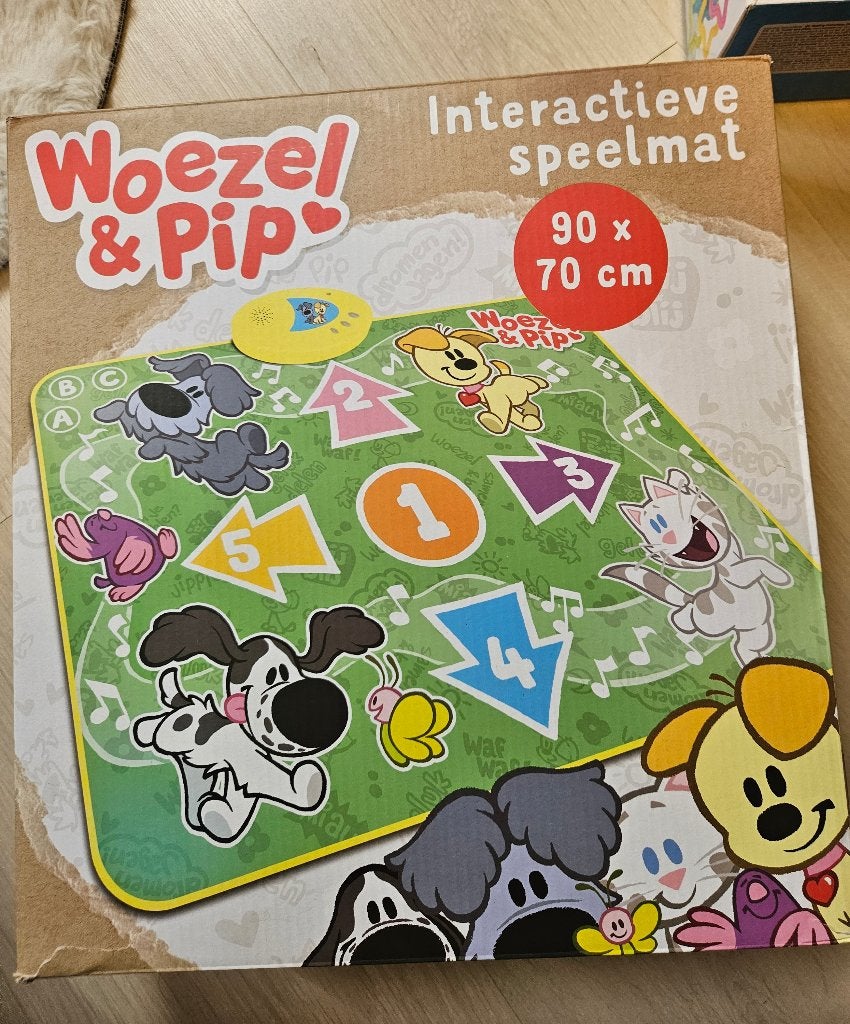 Woezel en Pip speelmat, Ophalen of Verzenden, Zo goed als nieuw, Speelkleed, Met geluid