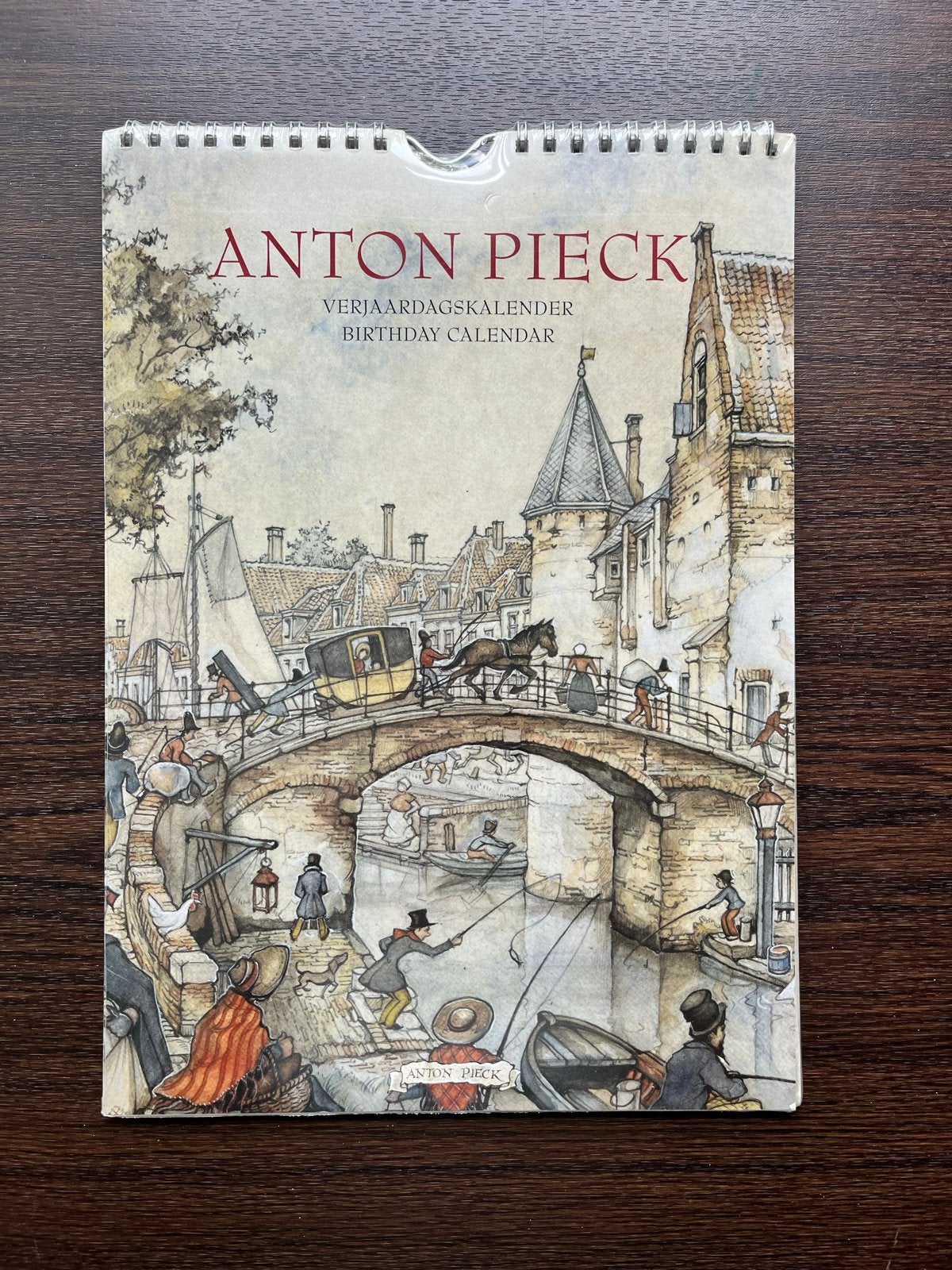Verjaardagskalender Anton Pieck - NIEUW in verpakking, Ophalen of Verzenden, Maandkalender, Nieuw