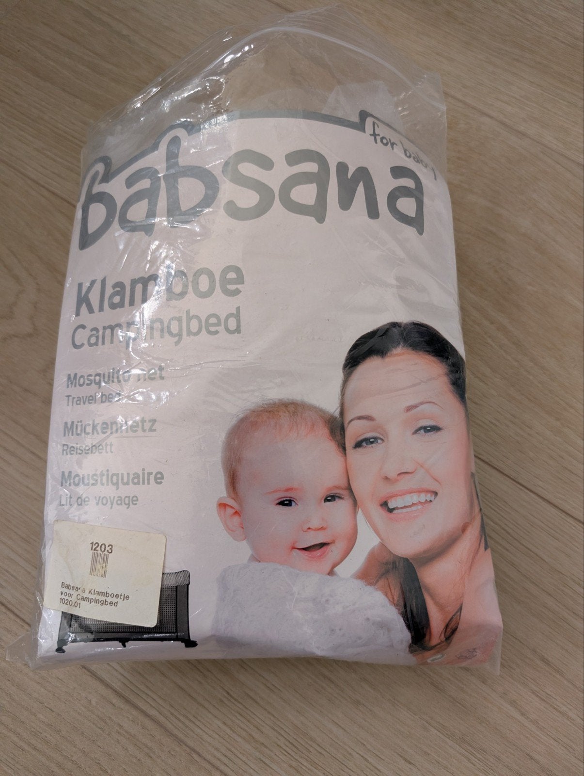 Babsana Klamboe Campingbed, Ophalen of Verzenden, Gebruikt, Reisbedje