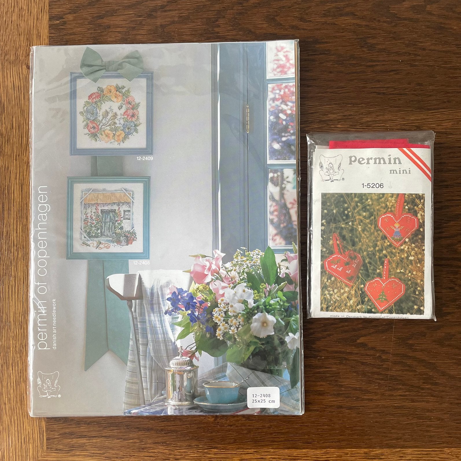 Permin of Copenhagen, 2 borduursetjes ongebruikt, Ophalen of Verzenden, Zo goed als nieuw, Patroon