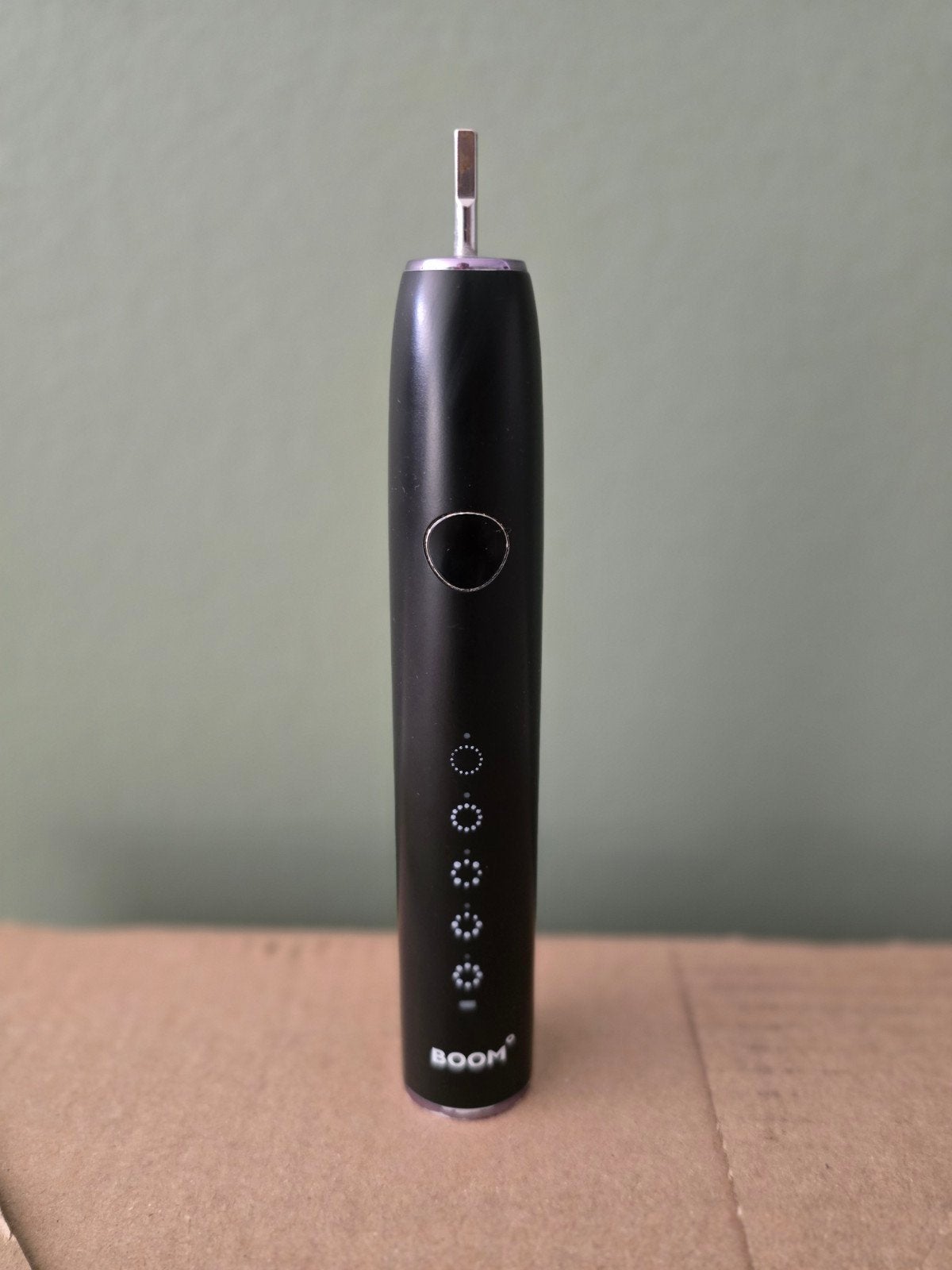 Boombrush Sonische Tandenborstel - 90 dagen batterij, Ophalen of Verzenden, Gebruikt, Mondverzorging