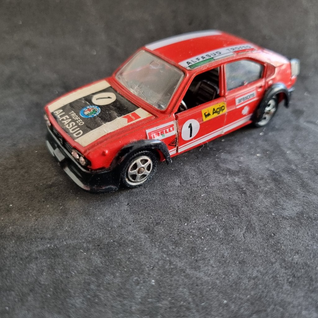 Mebetoys Alfa Sud Trofeo, Hobby en Vrije tijd, Verzenden, Gebruikt, Auto, Overige merken