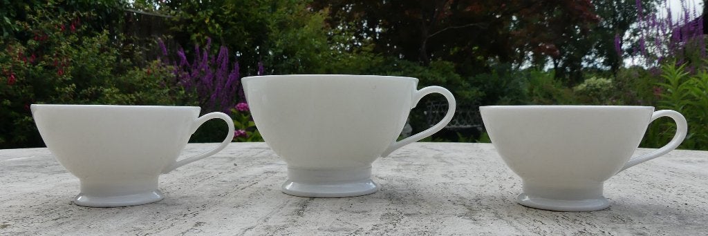 Villeroy & Boch Wit Roomstel + Koppen + Wave Dipschaaltjes, Villeroy & Boch, Nieuw, Ophalen of Verzenden, Modern