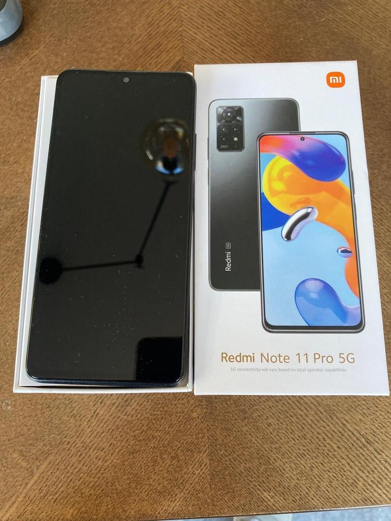 Xiaomi Redmi Note 11 Pro 5G - Zo goed als nieuw, Telecommunicatie, Mobiele telefoons | Overige merken, Overige modellen, Ophalen of Verzenden