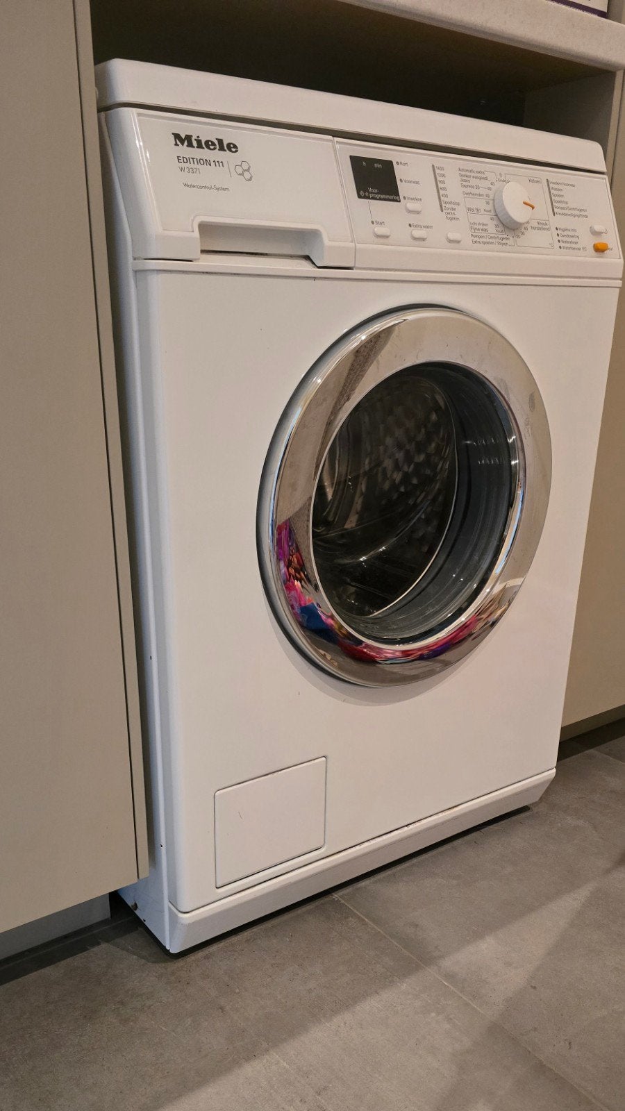 Miele Wasmachine Edition 111 - w3371, Witgoed en Apparatuur, Gebruikt, Voorlader, 85 tot 90 cm, 1200 tot 1600 toeren