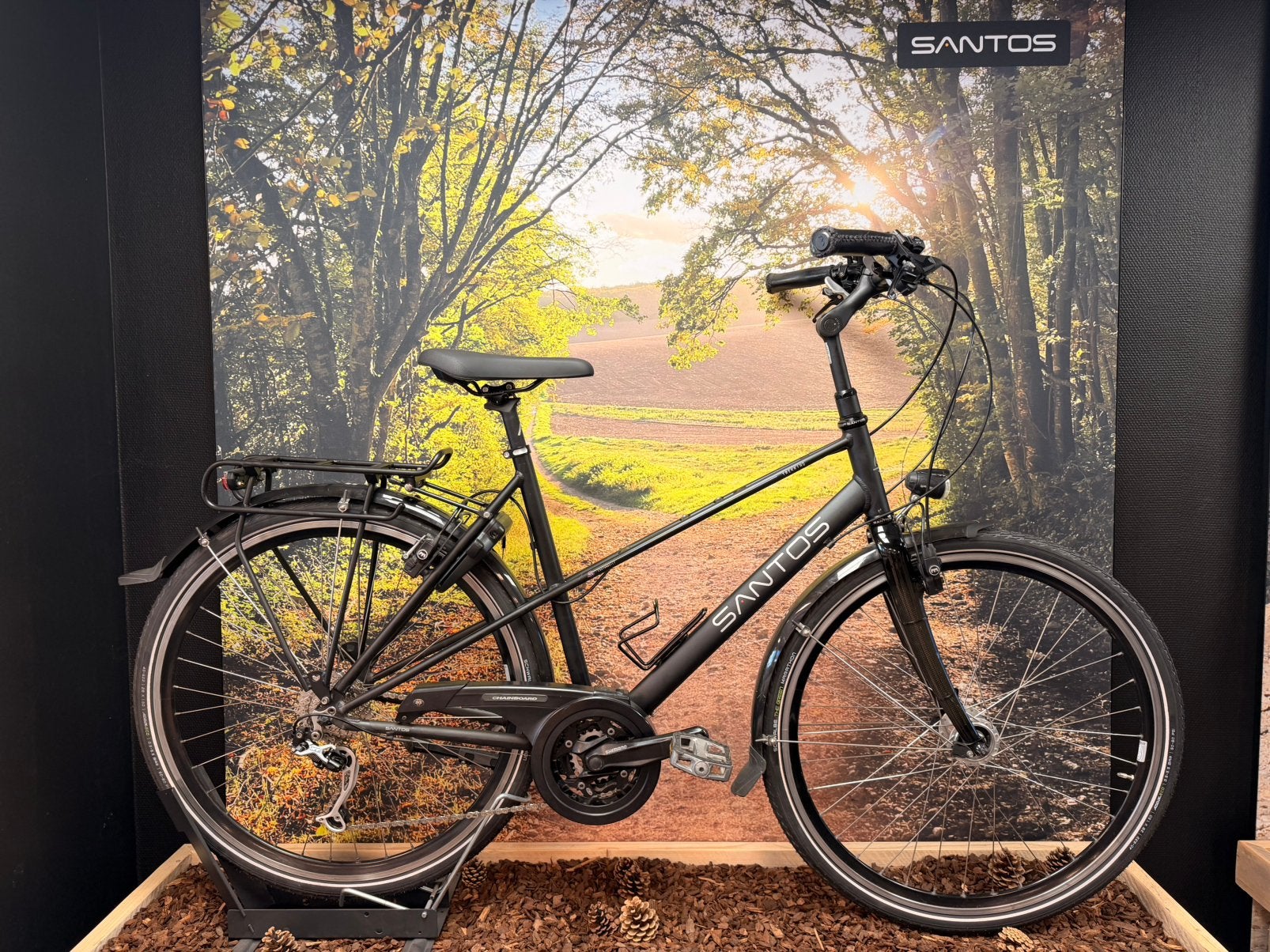 Zgan Santos trekking (travelmaster 2.8) mixed 53cm, 28 inch, 53 tot 56 cm, Velgrem, Zo goed als nieuw