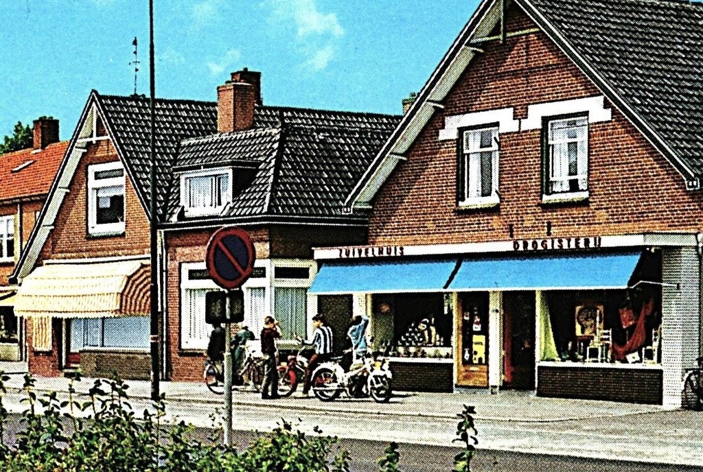 805674	Leersum	Utr 1976	Bromfiets	Gelopen met zegel, Ophalen of Verzenden, 1960 tot 1980, Gelopen, Utrecht