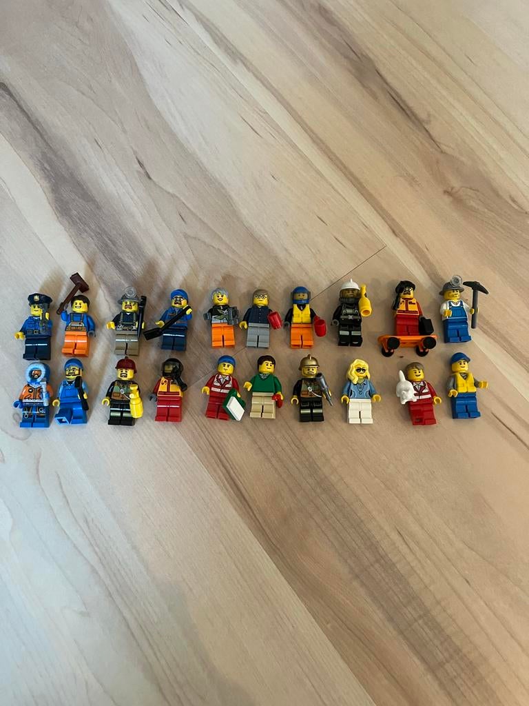 Lego City Minifiguren -, Ophalen of Verzenden, Zo goed als nieuw, Jongen of Meisje