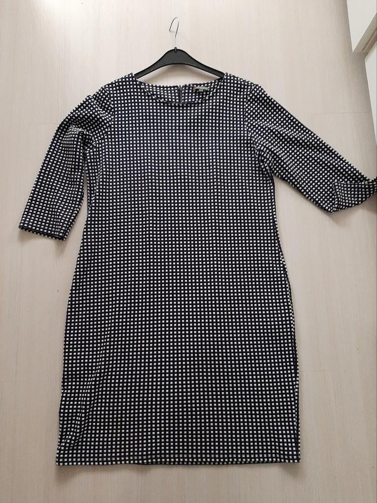 Blauw Street One jurk maat 42, Kleding | Dames, Jurken, Blauw, Ophalen of Verzenden, Zo goed als nieuw, Knielengte