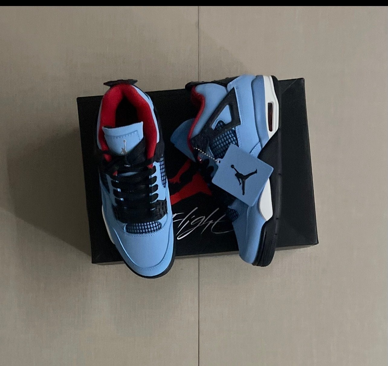 Nieuwe Travis Scott Cactus Jack Sneakers - Maat 41, Kleding | Heren, Ophalen of Verzenden, Nieuw, Blauw, Sneakers of Gympen