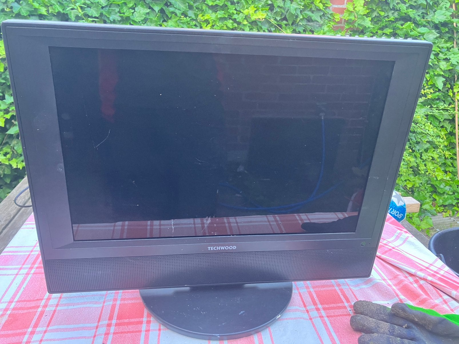 Techwood lcd tv divx, Gebruikt, 50 Hz, Minder dan 40 cm, Ophalen